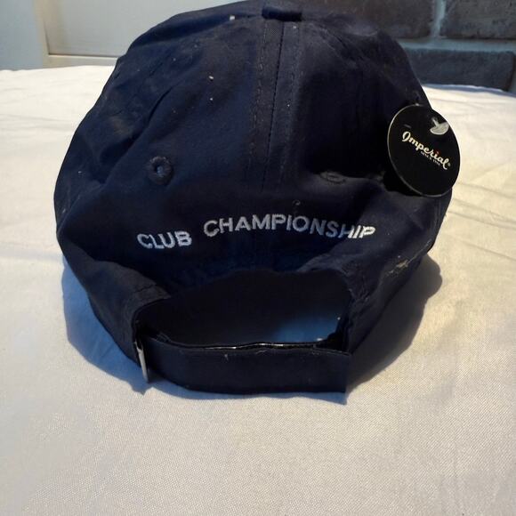 Imperial Club Membership Blue Golf Cap Adjustable - Picture 5 of 7